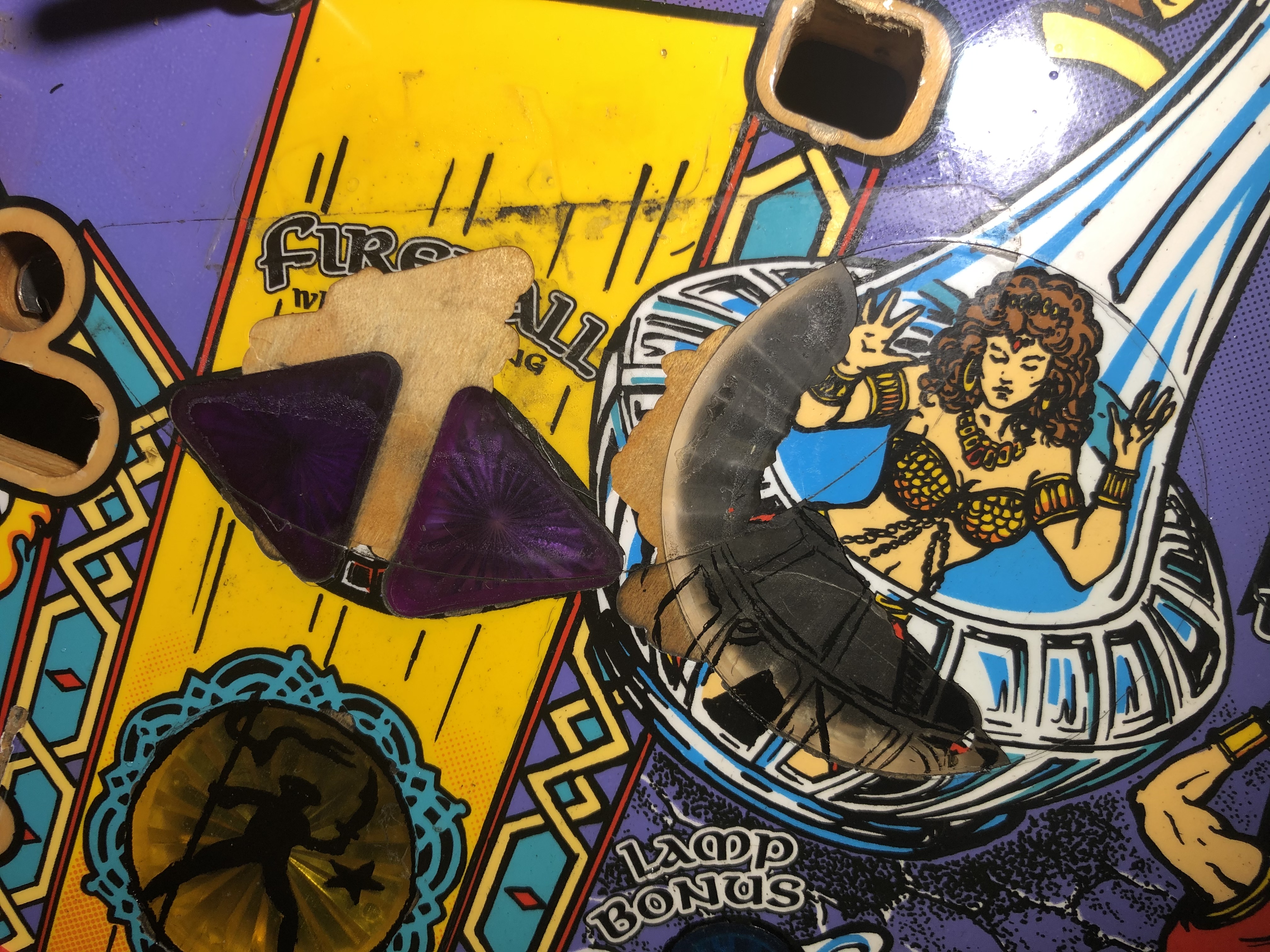 Playfield Artwork Repair