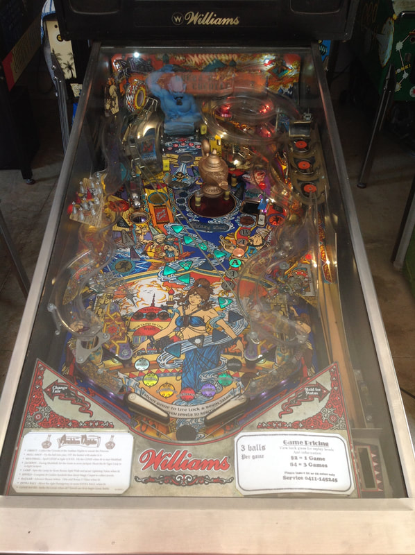 Williams Tales of the Arabian Nights Pinball Machine Genie Target Plastic NEW! 